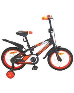 Велосипед 14 SPORT черный оранжевый Nameless