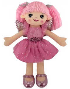 Кукла мягконабиваная балерина 30 см цвет розовый Abtoys