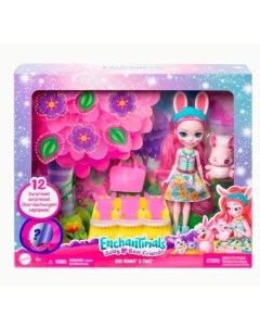 Игровой набор с куклой Кролик Бри и Твист серия Друзья малыши HLK85 Enchantimals