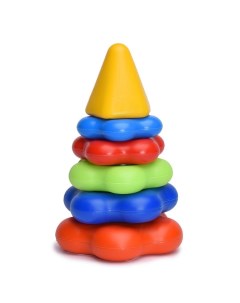 Пирамидка детская 17 см 2 шт Karolina toys