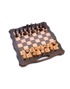 Шахматы и нарды резные Defent 50 100 02 Harutyunyan