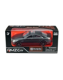 Машинка 1 32 Mercedes Benz CLS 63 AMG инерционная черный матовый 554995M Rmz city