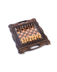 Шахматы и нарды резные Диэрра 40 100 113 Harutyunyan
