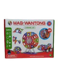 Магнитный конструктор 3D 56 деталей T1708 Mag-wantong