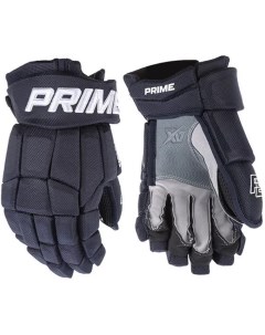 Перчатки хоккейные Flash 3 0 SR 13 темно синий белый Prime