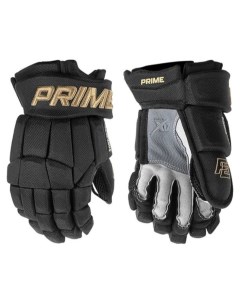 Перчатки хоккейные Flash 3 0 SR 13 черный золотой Prime