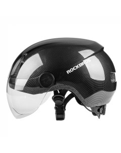 Шлем велосипедный регулируемый с очками 55 63 см MT 095 черный Rockbros