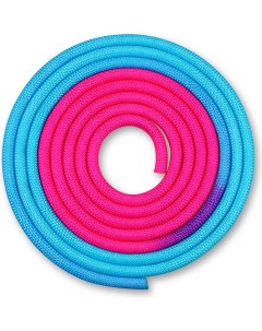 Скакалка гимнастическая IN039 300 см blue pink Indigo