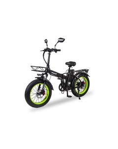 Электровелосипед F10 зеленый 2023 гидравлика Minako