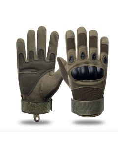 Тактические перчатки олива XL Nobrand