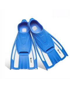 Ласты лёгкие и комфортные дизайнерские голубые S 37 38 RU Wave