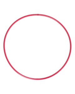 Обруч диаметр 80 см цвет красный Соломон