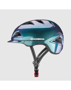 Шлем велосипедный TS 56 сине зеленый хамелеон 57 62 см Rockbros