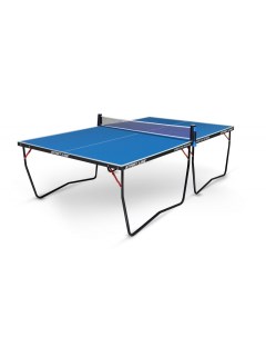 Теннисный стол Hobby EVO Outdoor 4 BLUE для улицы и помещений складной Start line