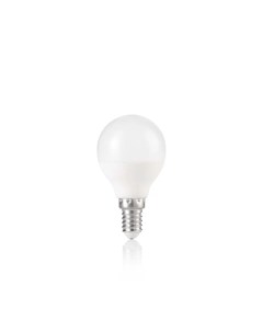 Лампа светодиодная l Lux Sfera Капля 6Вт 600Лм 3000K E14 230В CRI80 Белая матовая Idea