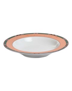 Тарелка глубокая для супов 1794 Cairo Розовый мини кант 22 см Thun