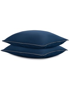 Комплект наволочек 50x70см Essential цвет синий Tkano