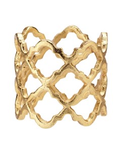 Кольцо для салфетки Решетка 5 см золото Harman