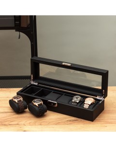 Шкатулка для часов украшений хранение органайзер подарок MTW91 Clox