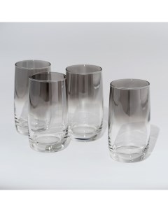 Набор стаканов высокий Серебряная дымка 330 мл 4 шт Luminarc