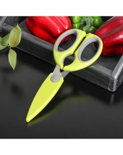 Ножницы кухонные Эльба 22 см цвет зелёный Доляна