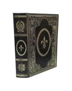 Шкатулка книга 33x22x7 см коричневая Royal gifts