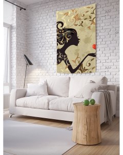 Вертикальное фотопанно на стену Влюбленная фея 100x150 см Joyarty