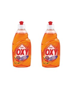 Средство для мытья посуды OXY Апельсин и красный грейпфрут 900г 2шт Romax