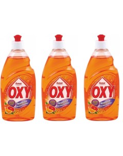 Бальзам для мытья посуды OXY Апельсин и красный грейпфрут 900 г 3шт Romax