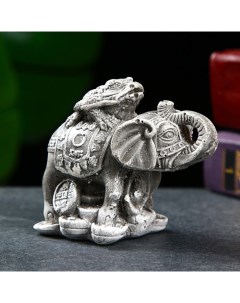 Фигура Слон на деньгах под камень 7 5х4 5х6см Хорошие сувениры