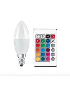 Лампа светодиодная E14 RGBW 3 шт Матовая Daprivet