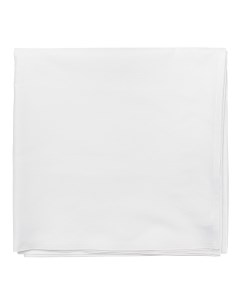 Скатерть классическая белого цвета из хлопка из коллекции essential 180х180 см Tkano