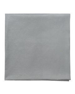 Скатерть жаккардовая серого цвета из хлопка с вышивкой из коллекции essential 180х180 см Tkano
