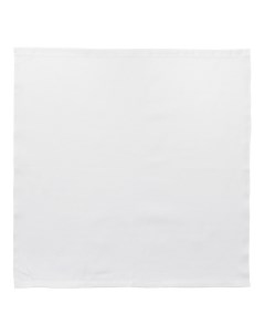 Салфетка белого цвета с фактурным рисунком из хлопка из коллекции essential 53х53см Tkano