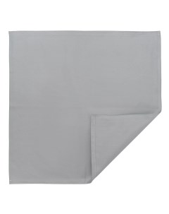 Салфетка серого цвета с фактурным рисунком из хлопка из коллекции essential 53х53см Tkano