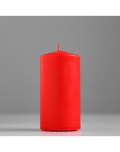 Свеча Классическая Аромат Огня красная лакированная Богатство аромата