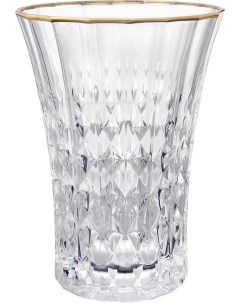 Набор из 6 ти стаканов Lady Diamond Eclat голд Объем 350 мл Cristal d’arques