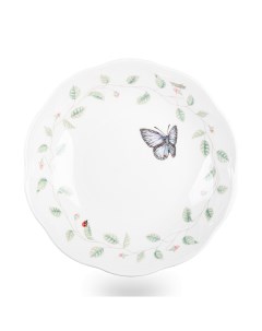 Тарелка Бабочки на лугу суповая 22 5 см Lenox