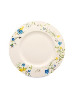 Тарелка закусочная с бортом Альпийские цветы 23 см Rosenthal