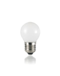 Лампа светодиодная l Lux Капля 4Вт 340Лм 3000K CRI80 E27 230В Белая матовая Не димм 1 Idea