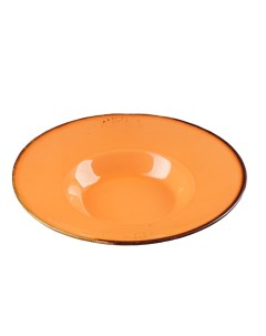 Тарелка для пасты Церера 160 мл d 21 см цвет оранжевый Magistro