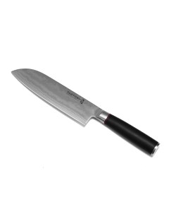 Нож кухонный профессиональный Santoku длина клинка 18 см Tuotown