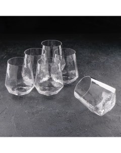 Набор стаканов Дарио 450 мл 10x11 5 см 6 шт цвет прозрачный Magistro