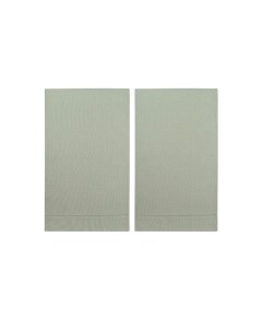 Комплект полотенец столовых Crystal Green 40x70 см 50 хлопок 50 лен Bellehome
