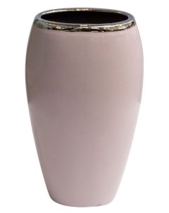 Ваза керамическая розовая Высота 24 см Garda decor