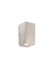 Светильник настенный Kool AP2 H19 макс 2x15Вт GU10 IP20 230В Серый Цемент 141275 Ideal lux