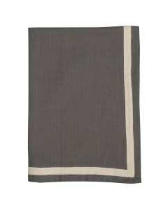 Набор из двух кухонных полотенец саржевого плетения серого цвета из коллекции Essential 5 Tkano