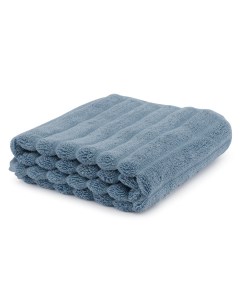 Полотенце для рук waves джинсово синего цвета essential 50х90 см Tkano