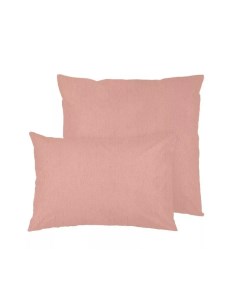 Наволочки на молнии 50х70 Розовый махровые Постель-виктория