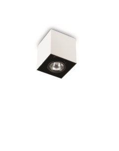 Потолочный светильник Mood PL1 28Вт 640лм 3000К GU10 Белый Черный 140902 Ideal lux